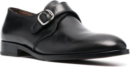 Fratelli Rossetti front-buckle monk shoes Black