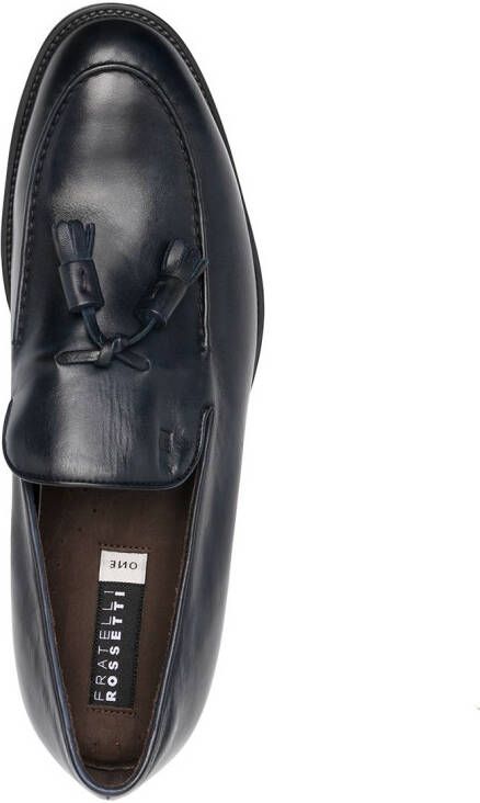 Fratelli Rossetti front tassel loafers Blue