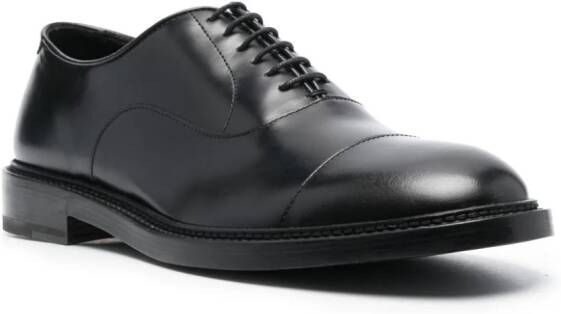 Fratelli Rossetti lace-up leather oxford shoes Black