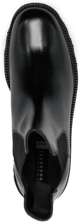 Fratelli Rossetti leather chelsea boots Black