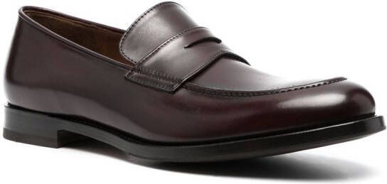 Fratelli Rossetti leather Penny loafers Brown