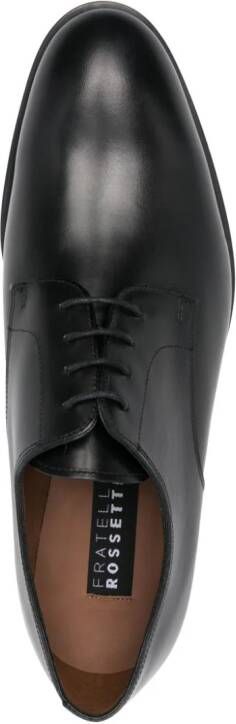 Fratelli Rossetti panelled oxford shoes Black