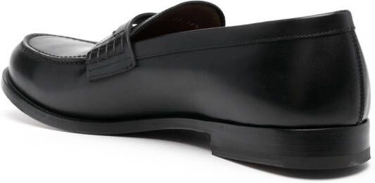 Fratelli Rossetti Penny leather loafers Black