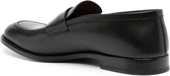 Fratelli Rossetti penny-slot leather loafers Black