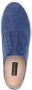 Fratelli Rossetti perforated laceless leather loafers Blue - Thumbnail 4