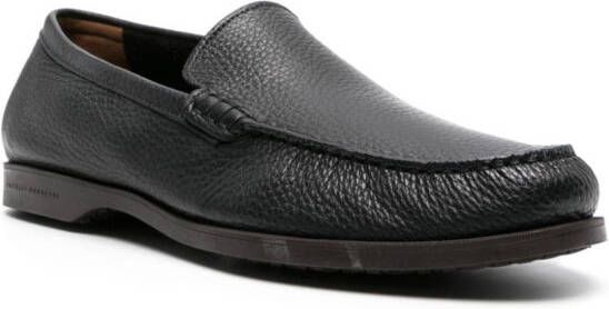 Fratelli Rossetti slip-on leather loafers Black