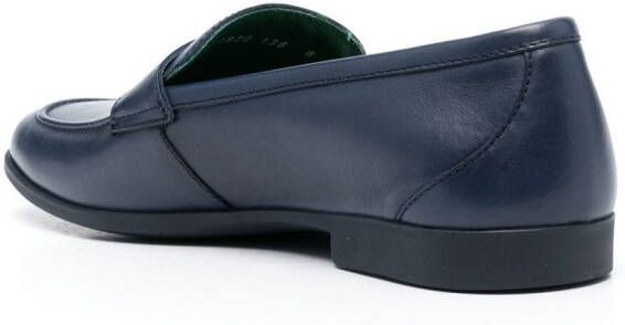 Fratelli Rossetti slip-on leather penny loafers Blue