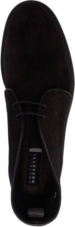 Fratelli Rossetti suede chukka boots Black