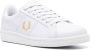 Fred Perry embroidered-logo leather sneakers White - Thumbnail 2