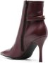 Furla 100mm pointed-toe ankle boots Red - Thumbnail 3