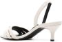 Furla 55mm logo-lettering sandals Neutrals - Thumbnail 3
