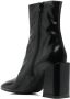 Furla 85mm block-heel leather ankle boots Black - Thumbnail 3