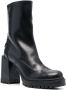 Furla ankle 90mm block heeled boots Black - Thumbnail 2