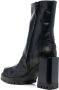 Furla ankle 90mm block heeled boots Black - Thumbnail 3
