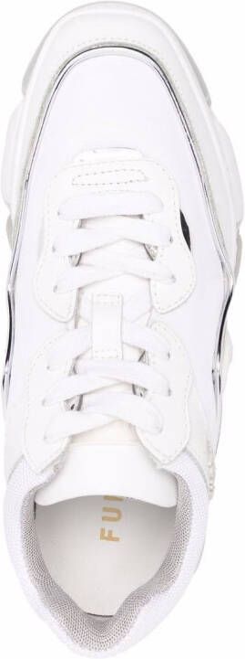 Furla chunky lace-up sneakers White