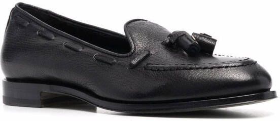 Furla Heritage tassel-embellished loafers Black