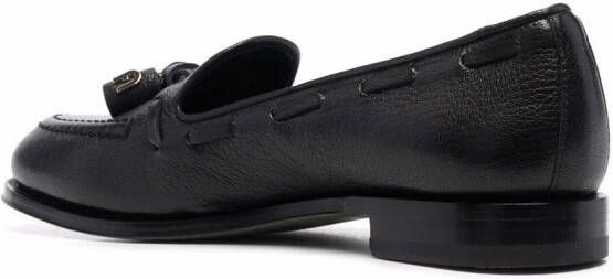 Furla Heritage tassel-embellished loafers Black