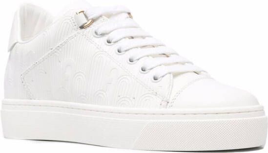 Furla logo low-top sneakers White