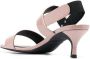 Furla logo-plaque patent-leather sandals Neutrals - Thumbnail 3