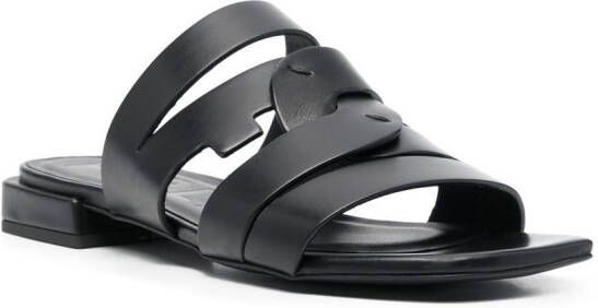 Furla multi-strap sandals Black