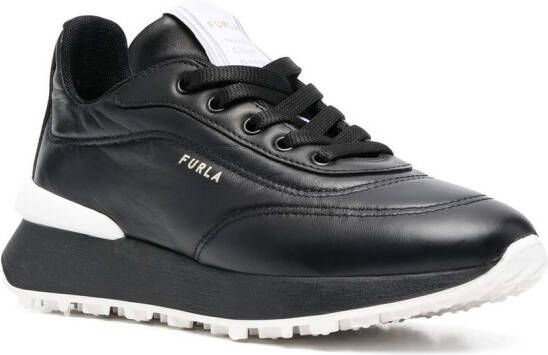 Furla Nuvola lace-up sneakers Black