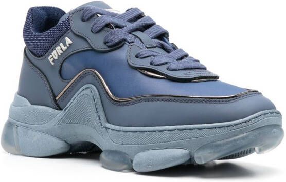 Furla tonal low-top sneakers Blue