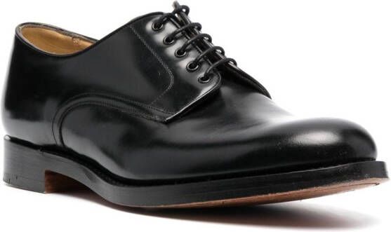 FURSAC almond-toe derby shoes Black