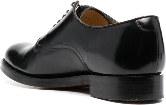 FURSAC almond-toe derby shoes Black