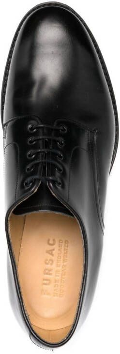 FURSAC almond-toe derby shoes Black