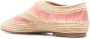 Gabriela Hearst woven-wicker design loafers Pink - Thumbnail 3