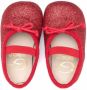 Gallucci Kids bow-detail leather ballerinas Red - Thumbnail 3