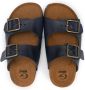 Gallucci Kids bucked leather sandals Blue - Thumbnail 3