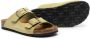 Gallucci Kids bucked suede sandals Green - Thumbnail 2
