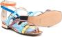 Gallucci Kids buckle-detail open-toe sandals Blue - Thumbnail 2