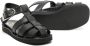 Gallucci Kids buckle-fastening leather sandals Black - Thumbnail 2