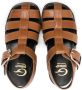 Gallucci Kids buckle-fastening leather sandals Brown - Thumbnail 3