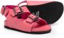 Gallucci Kids buckle-strap leather sandals Pink - Thumbnail 2