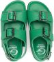 Gallucci Kids buckled leather sandals Green - Thumbnail 3