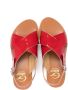 Gallucci Kids buckled two-tone sandals Red - Thumbnail 3