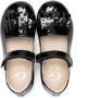 Gallucci Kids fringe-panel patent ballerina shoes Black - Thumbnail 3