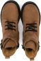 Gallucci Kids lace-up leather ankle boots Brown - Thumbnail 3