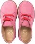 Gallucci Kids lace-up suede boots Pink - Thumbnail 3