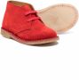 Gallucci Kids lace-up suede boots Red - Thumbnail 2