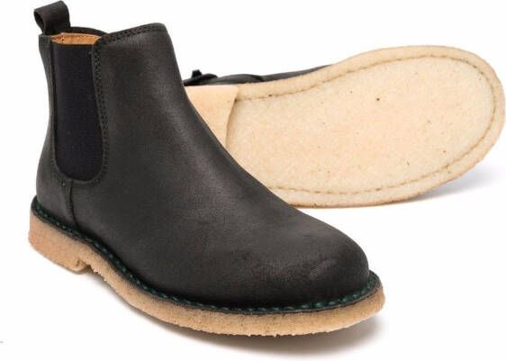Gallucci Kids leather ankle boots Green