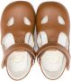 Gallucci Kids leather pre-walkers Brown - Thumbnail 3
