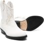 Gallucci Kids leather Western boots White - Thumbnail 2