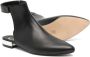 Gallucci Kids open-back leather boots Black - Thumbnail 2
