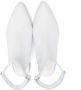 Gallucci Kids open-back leather boots White - Thumbnail 3
