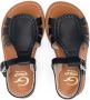 Gallucci Kids open toe cut-out sandals Blue - Thumbnail 3