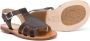 Gallucci Kids open toe cut-out sandals Brown - Thumbnail 2